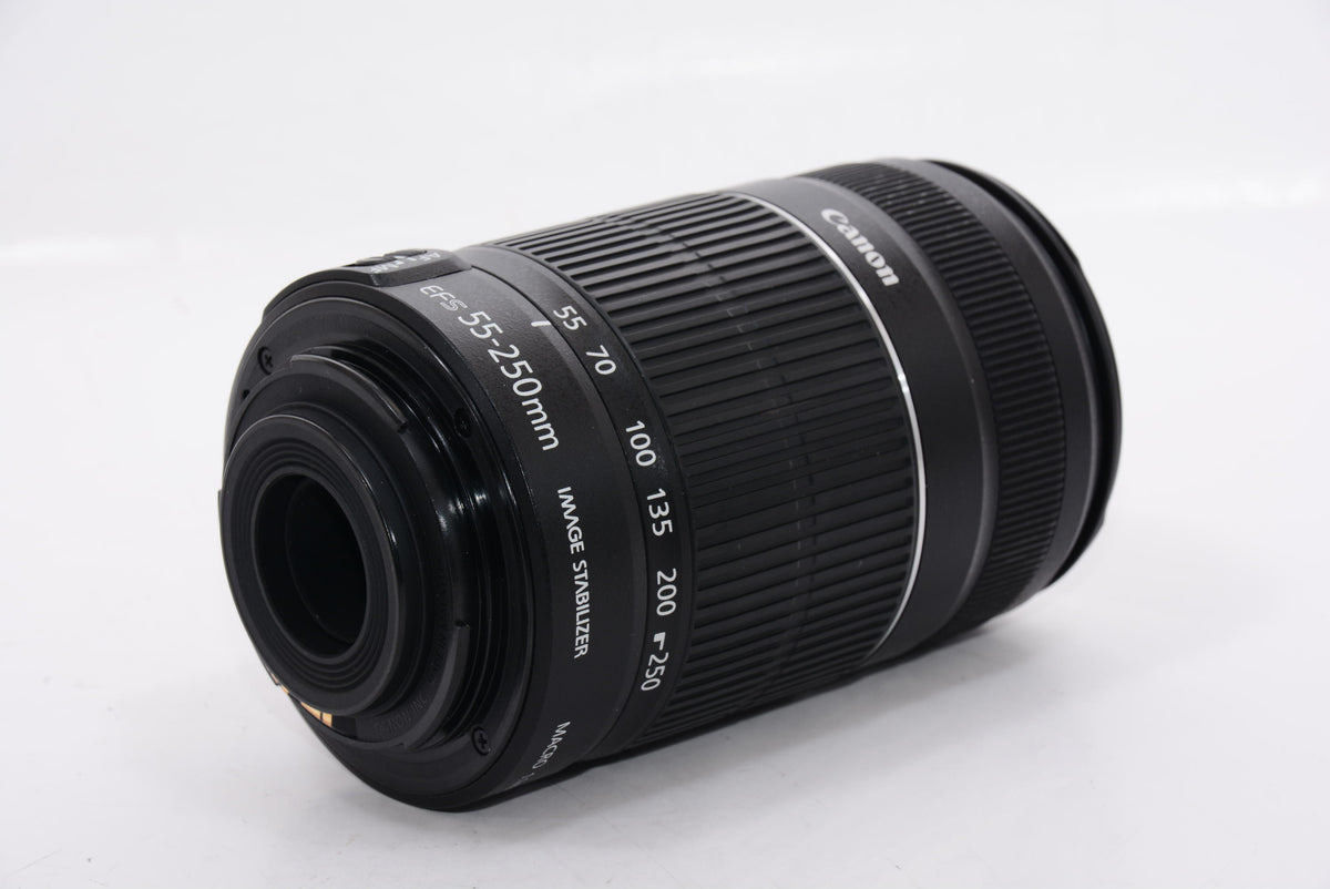 【外観特上級】Canon 望遠ズームレンズ EF-S55-250mm F4-5.6 IS II APS-C対応