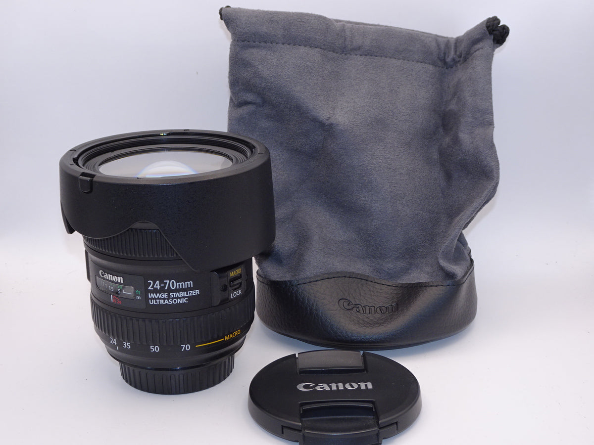 【外観特上級】Canon 標準ズームレンズ EF24-70mm F4 L IS USM フルサイズ対応