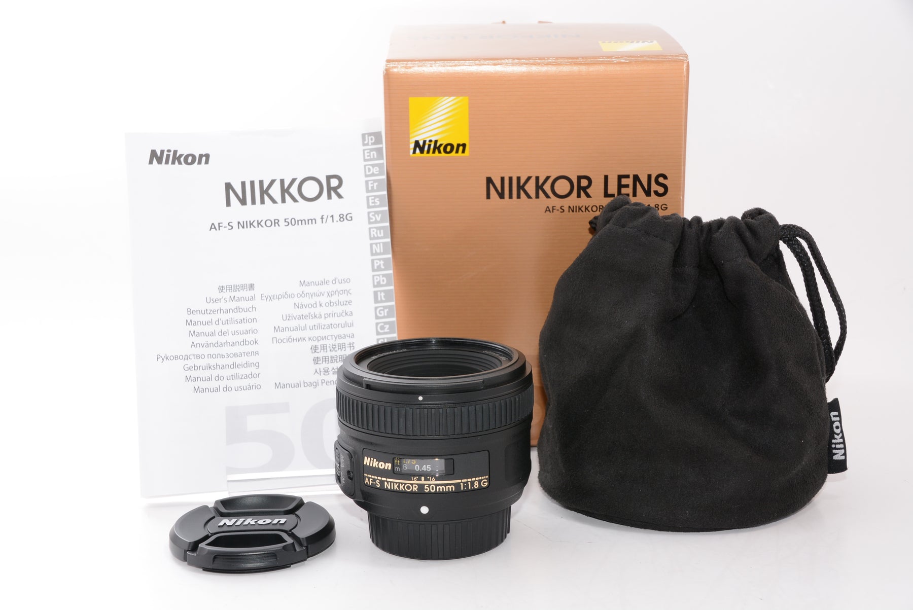 【外観特上級】Nikon 単焦点レンズ AF-S NIKKOR 50mm f/1.8G フルサイズ対応 AF-S 50/1.8G