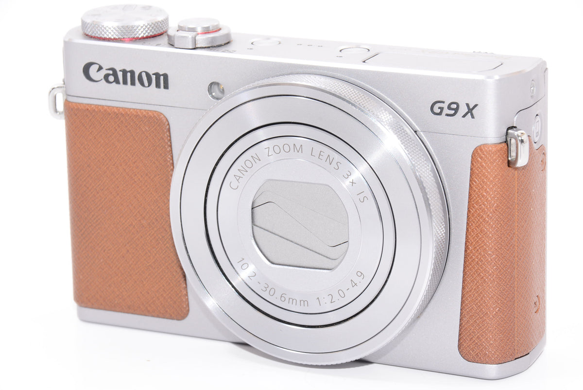 【外観並級】Canon デジタルカメラ PowerShot G9 X(シルバー) 光学3.0倍ズーム 1.0型センサー PSG9X(SL)