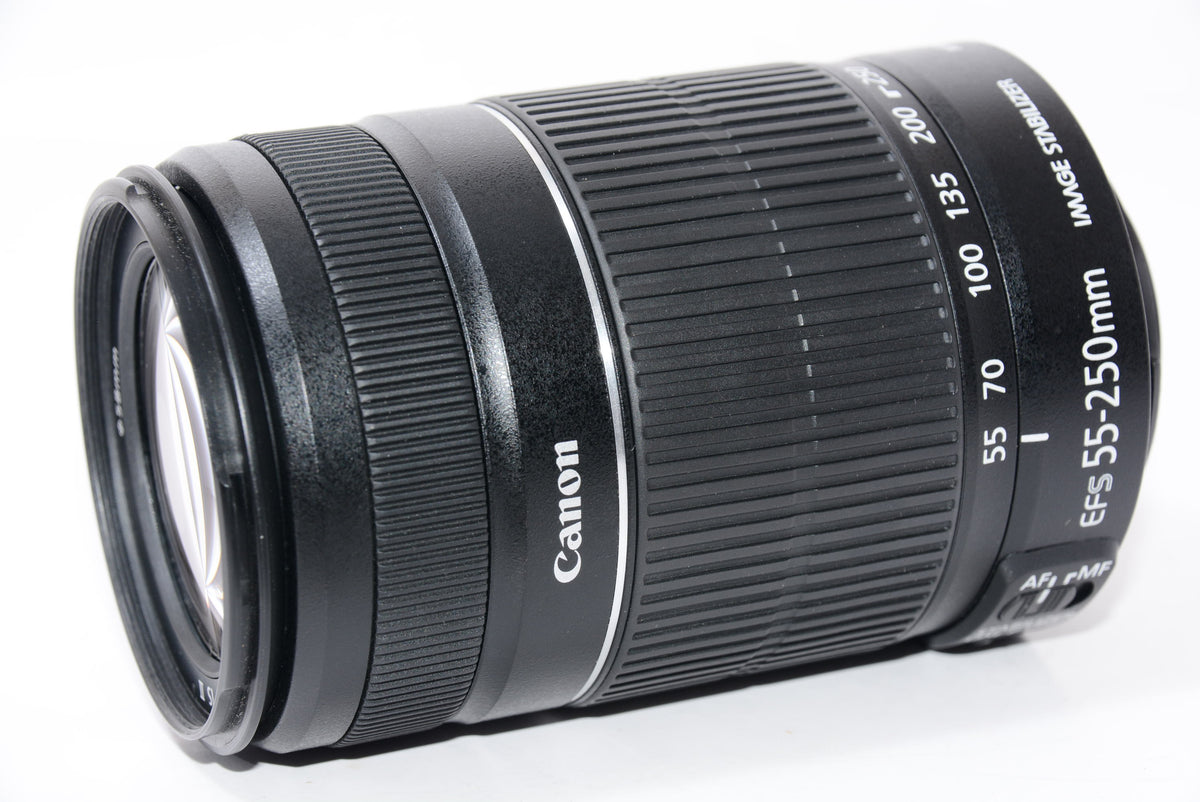 【外観特上級】Canon 望遠ズームレンズ EF-S55-250mm F4-5.6 IS II