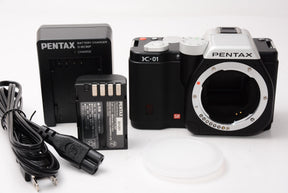 【外観特上級】PENTAX ミラーレス一眼カメラ K-01 ボディ ブラック/ブラック K-01BODY BK/BK