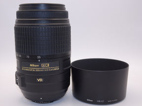 【外観特上級】Nikon 望遠ズームレンズ AF-S DX NIKKOR 55-300mm f/4.5-5.6G ED VR