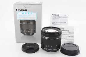 【外観特上級】Canon 標準ズームレンズ EF-S18-55mm F4.0-5.6IS STM APS-C対応