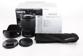 【ほぼ新品】Nikon 高倍率ズームレンズ NIKKOR Z 24-200mm f/4-6.3 VR Zマウント フルサイズ対応 NZ24-200