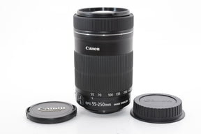 【外観特上級】Canon 望遠ズームレンズ EF-S55-250mm F4-5.6 IS STM