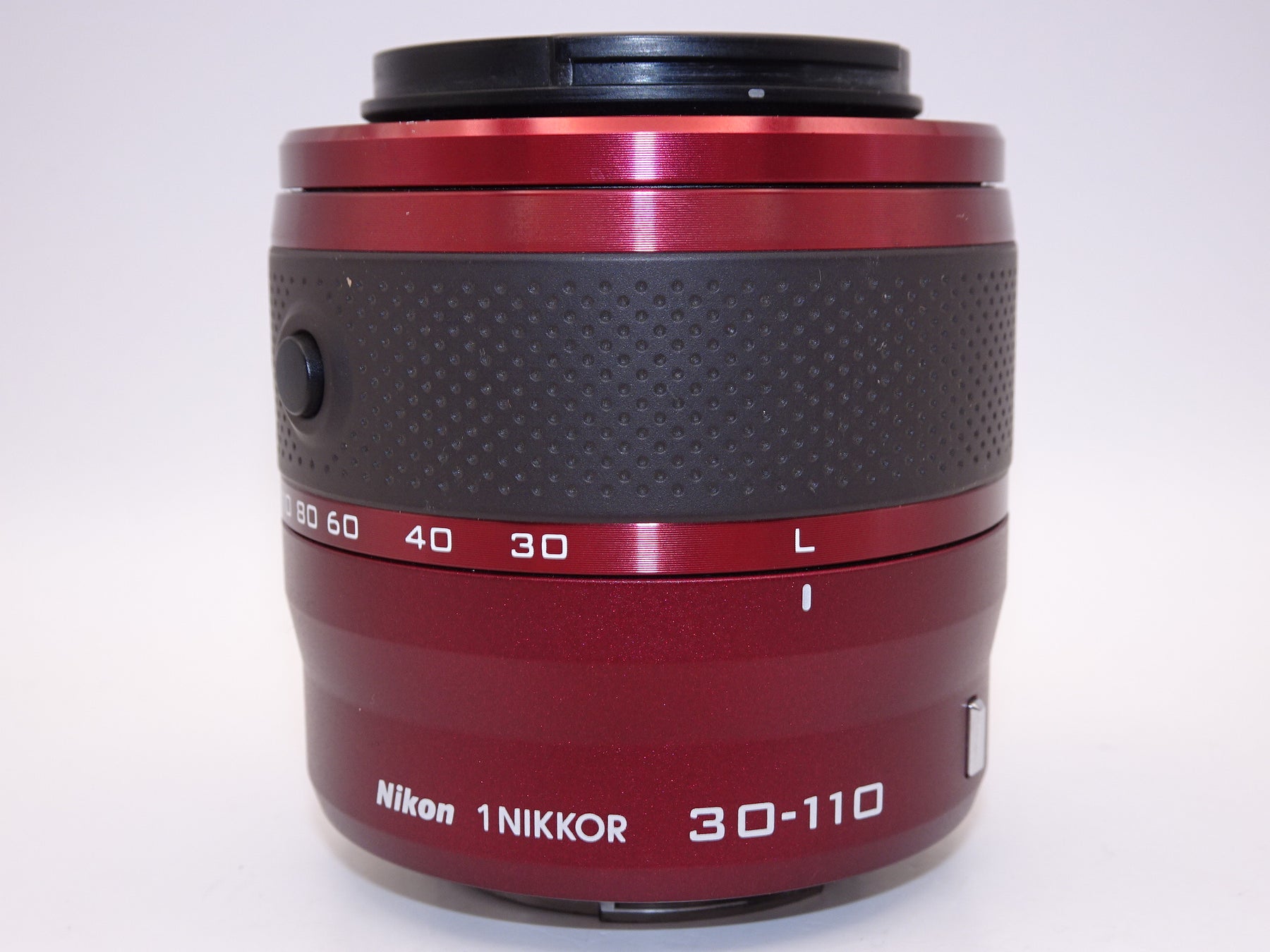 【外観特上級】Nikon 1 30ー110 mm f / 3.8ー5.6 VR Nikkorレンズ(レッド)