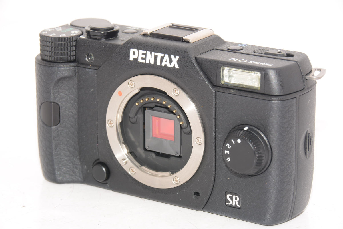 【外観特上級】PENTAX デジタルミラーレス一眼 Q10 ズームレンズキット [標準ズーム 02 STANDARD ZOOM] ブラック Q10 LENSKIT BLACK 12129