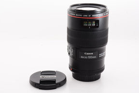 【外観特上級】Canon 単焦点マクロレンズ EF100mm F2.8L マクロ IS USM フルサイズ対応