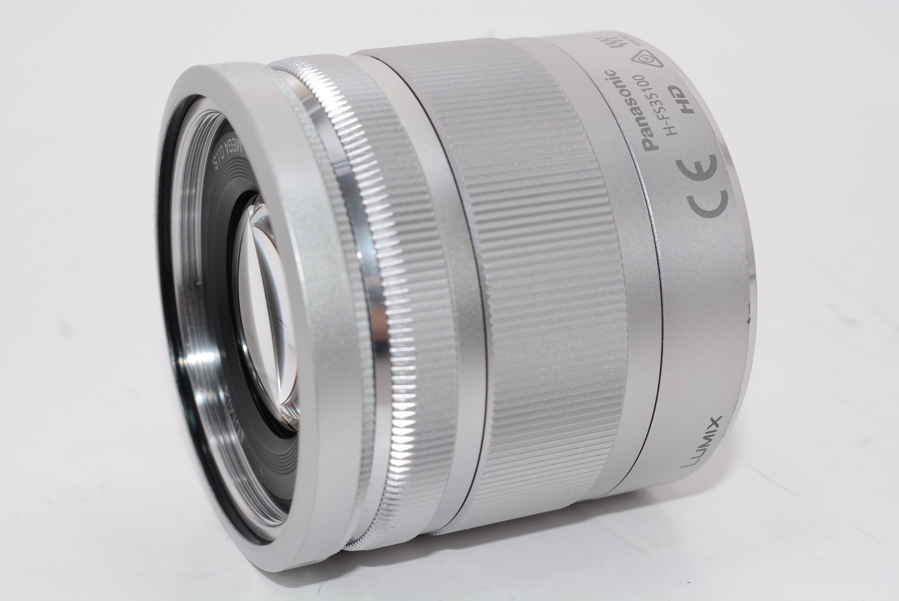 【外観特上級】パナソニック 望遠ズームレンズ マイクロフォーサーズ用 ルミックス G VARIO 35-100mm/F4.0-5.6 ASPH./MEGA O.I.S. シルバー H-FS35100-S