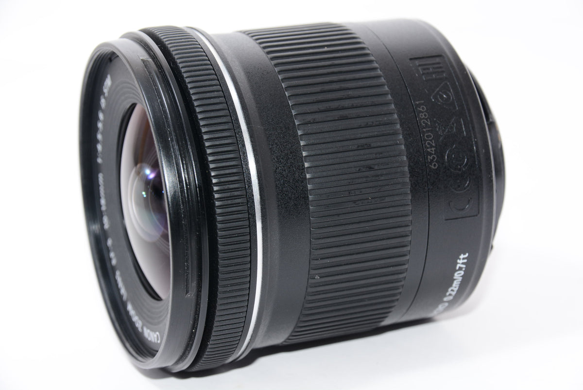 【外観特上級】Canon 超広角ズームレンズ EF-S10-18mm F4.5-5.6 IS STM APS-C対応 EF-S10-18ISSTM