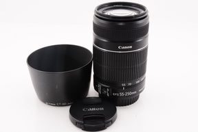 【外観特上級】Canon 望遠ズームレンズ EF-S55-250mm F4-5.6 IS II APS-C対応