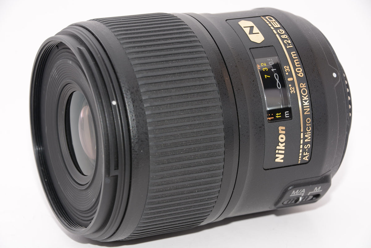 【外観特上級】Nikon 単焦点マイクロレンズ AF-S  Micro 60mm f/2.8G ED フルサイズ対応