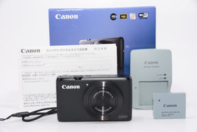 【外観特上級】Canon デジタルカメラ PowerShot S200(ブラック) F値2.0 広角24mm 光学5倍ズーム PSS200(BK)