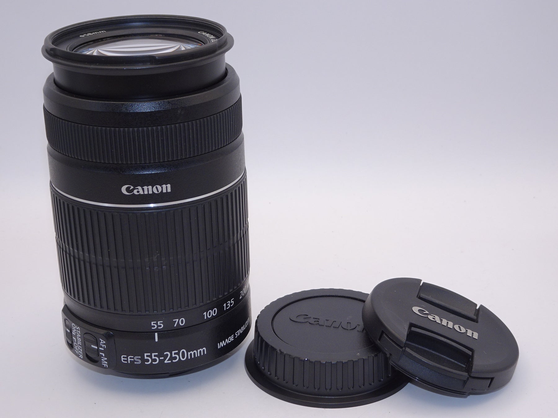 【外観特上級】Canon 望遠ズームレンズ EF-S55-250mm F4-5.6 IS II