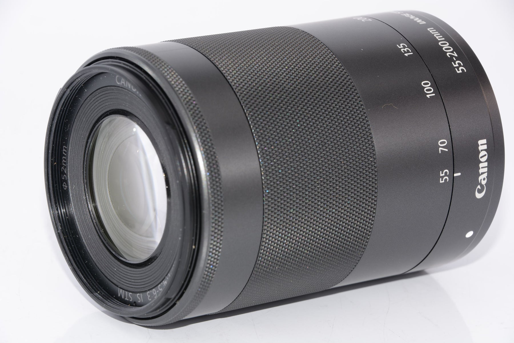 ほぼ新品】Canon 望遠ズームレンズ EF-M55-200mm F4.5-6.3 IS STM