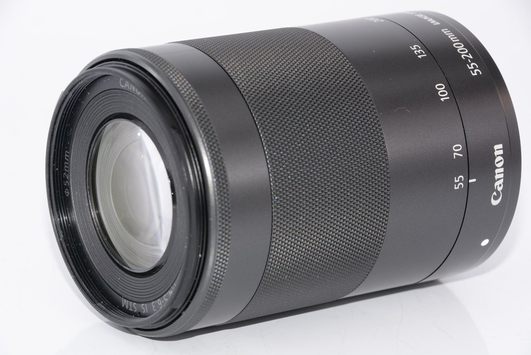 Canon 望遠ズームレンズ EF-M55-200mm F4.5-6.3 IS STM ミラーレス専用 ...