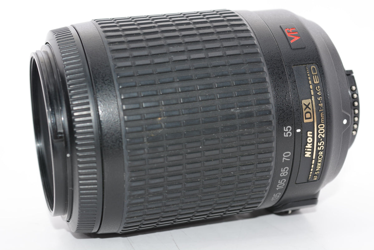 【外観特上級】Nikon 望遠ズームレンズ AF-S DX VR Zoom Nikkor 55-200mm f/4-5.6G IF-ED ニコンDXフォーマット専用