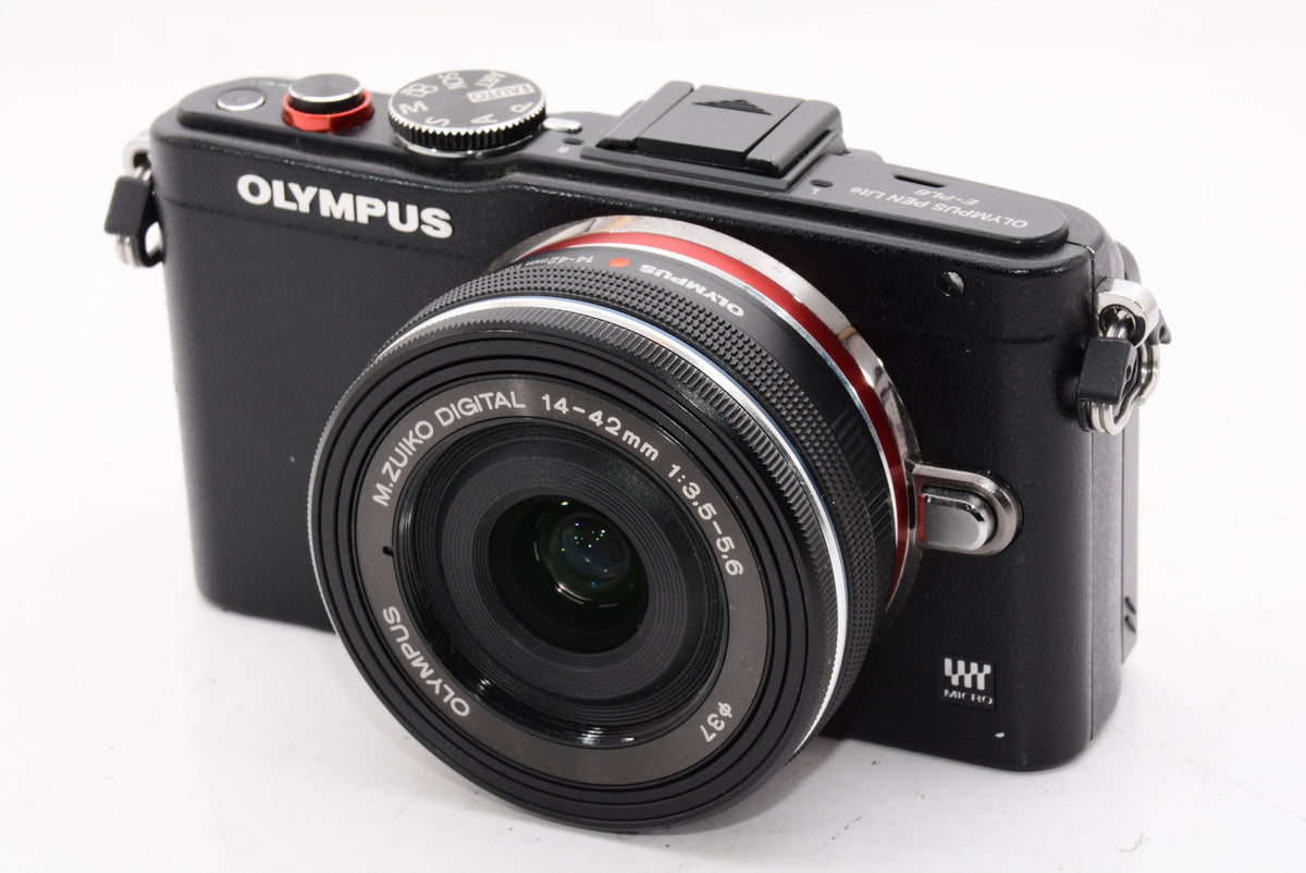 【オススメ】OLYMPUS ミラーレス一眼 PEN Lite E-PL6 EZレンズキット ブラックE-PL6 EZ LKIT BLK