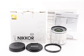 【オススメ】Nikon 広角ズームレンズ 1 NIKKOR VR 6.7-13mm f/3.5-5.6 シルバー ニコンCXフォーマット専用