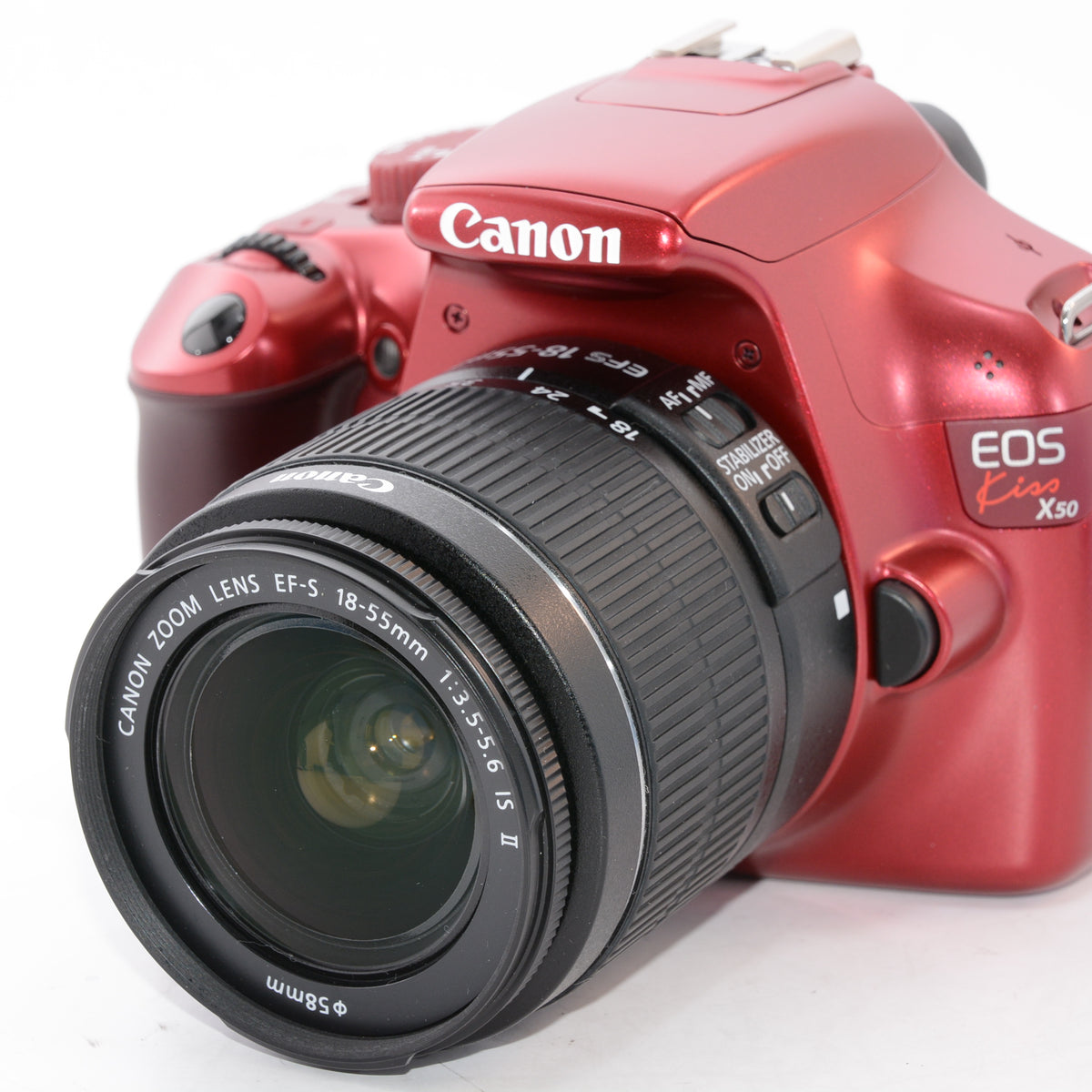Canonデジタル一眼レフカメラEOS Kiss X50 EF-S18-55mm Canon デジタル一眼レフカメラ EOS Kiss X50 ダブルズームキット