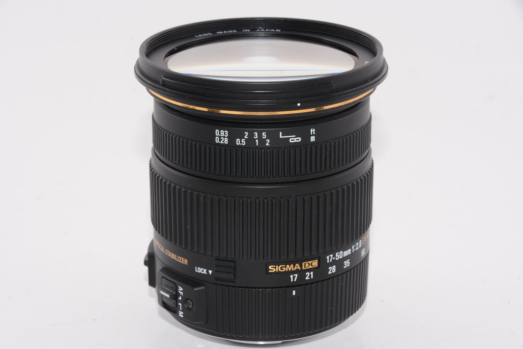 【外観特上級】SIGMA 標準ズームレンズ 17-50mm F2.8 EX DC OS HSM シグマ用 APS-C専用 583569