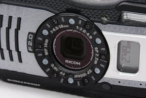 【外観特上級】RICOH 防水デジタルカメラ WG-5GPS ガンメタリック 防水14m耐ショック2.2m耐寒-10度 RICOH WG-5GPS GUNMETAL 04651