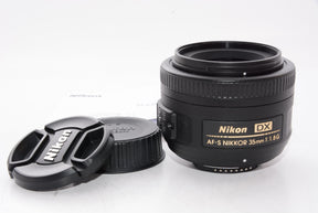 【外観特上級】Nikon 単焦点レンズ AF-S DX NIKKOR 35mm f/1.8G ニコンDXフォーマット専用