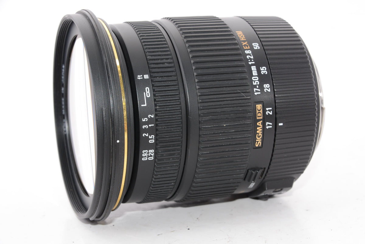 【外観並級】SIGMA 標準ズームレンズ 17-50mm F2.8 EX DC OS HSM キヤノン用