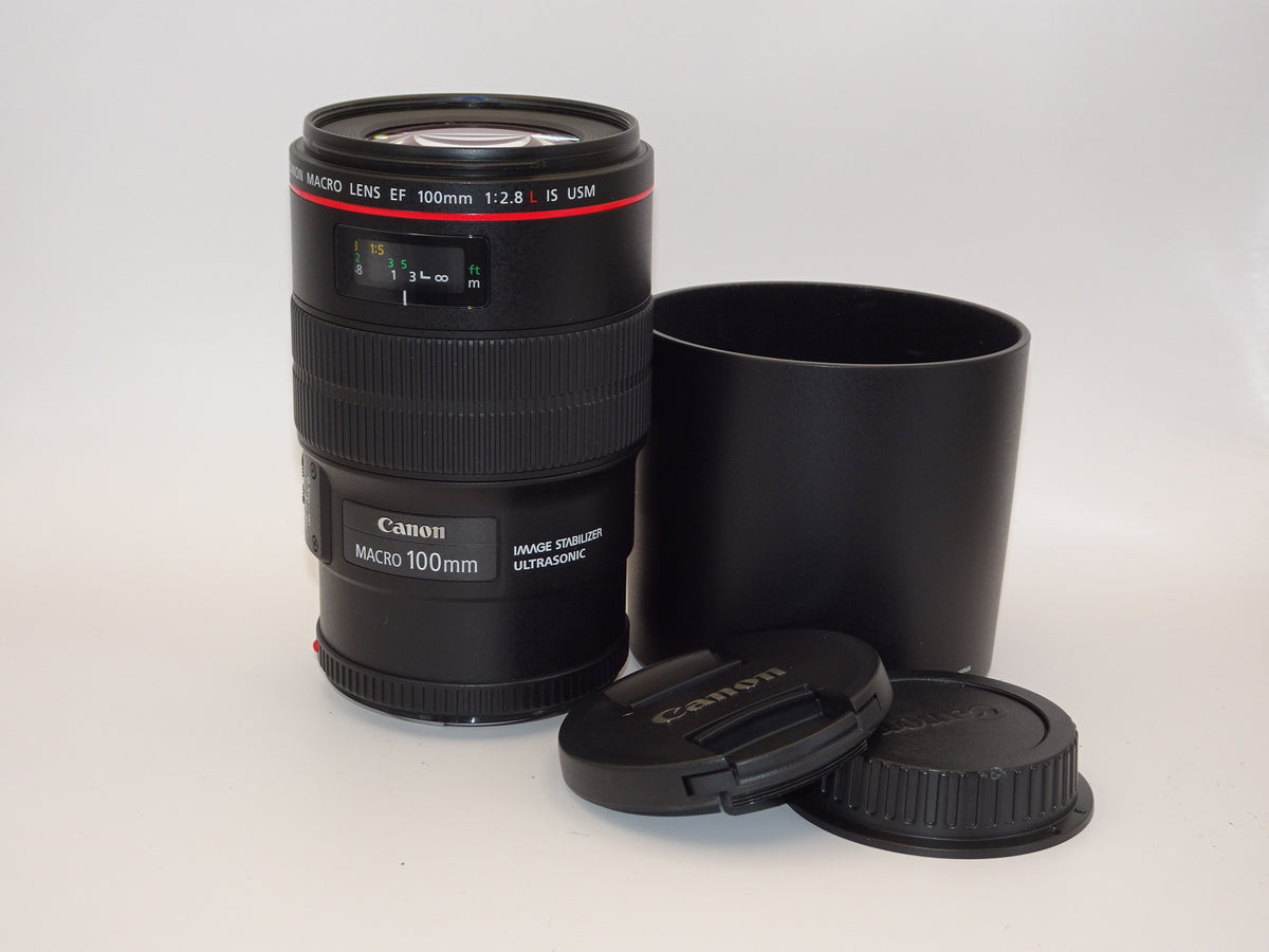 【外観特上級】Canon EF100mm F2.8L マクロ IS USM