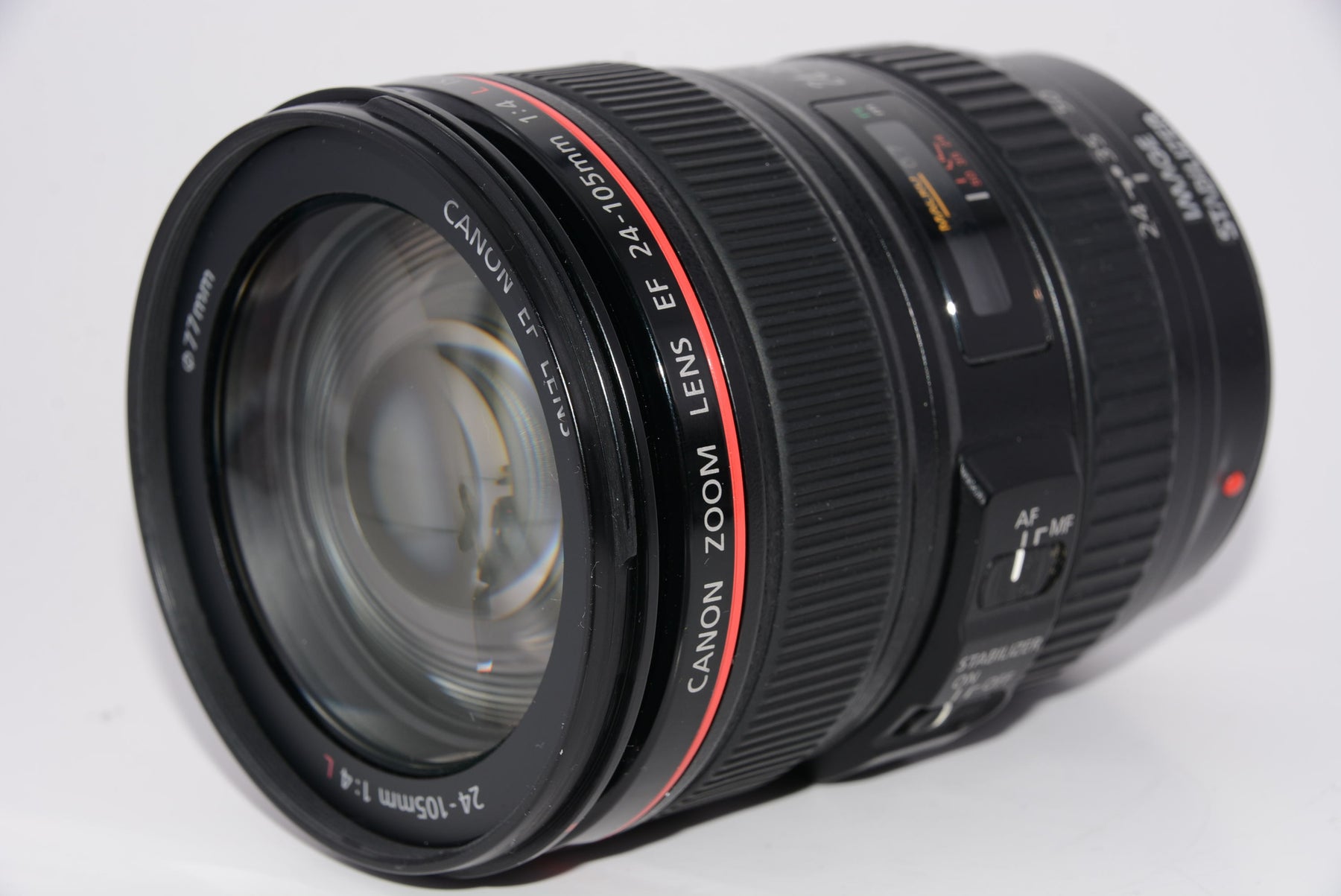 【外観特上級】Canon 標準ズームレンズ EF24-105mm F4L IS USM フルサイズ対応