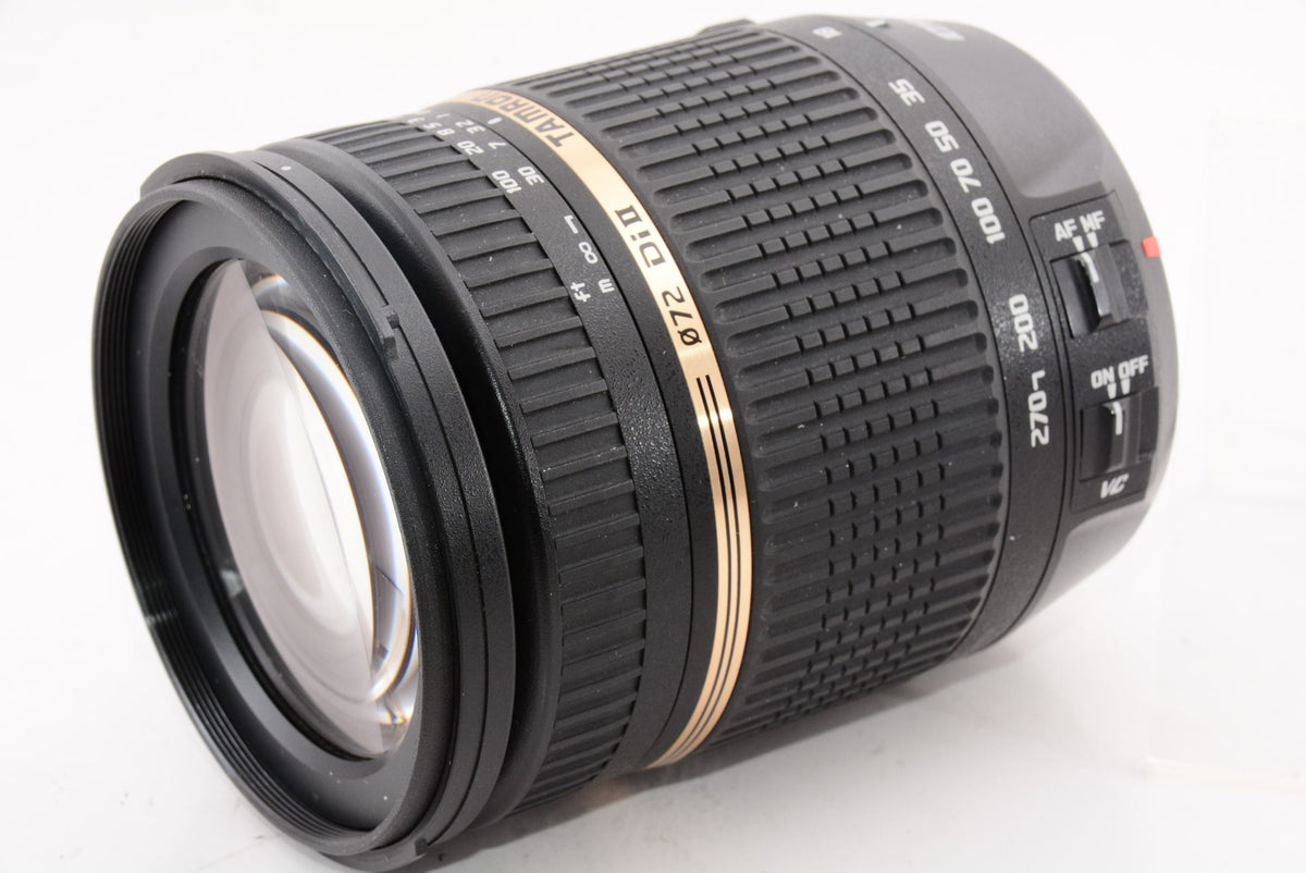 【外観特上級】TAMRON AF18-270mm F/3.5-6.3 DiIIVC LD Aspherical [IF] キャノン用 MACRO B003E