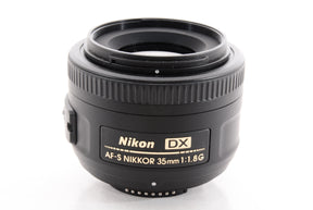 【外観特上級】Nikon 単焦点レンズ AF-S DX NIKKOR 35mm f/1.8G ニコンDXフォーマット専用