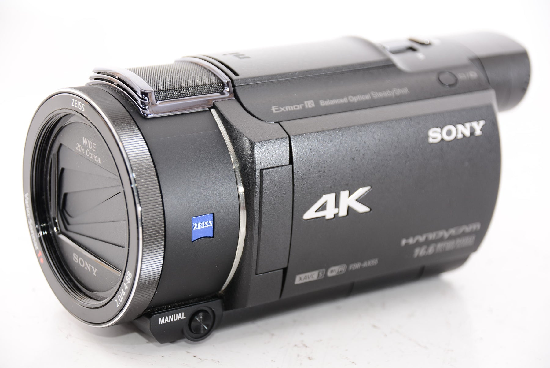 ソニー ビデオカメラ FDR-AX55 4K 64GB 光学20倍 ブラック Handycam FDR-AX55 BC - 3