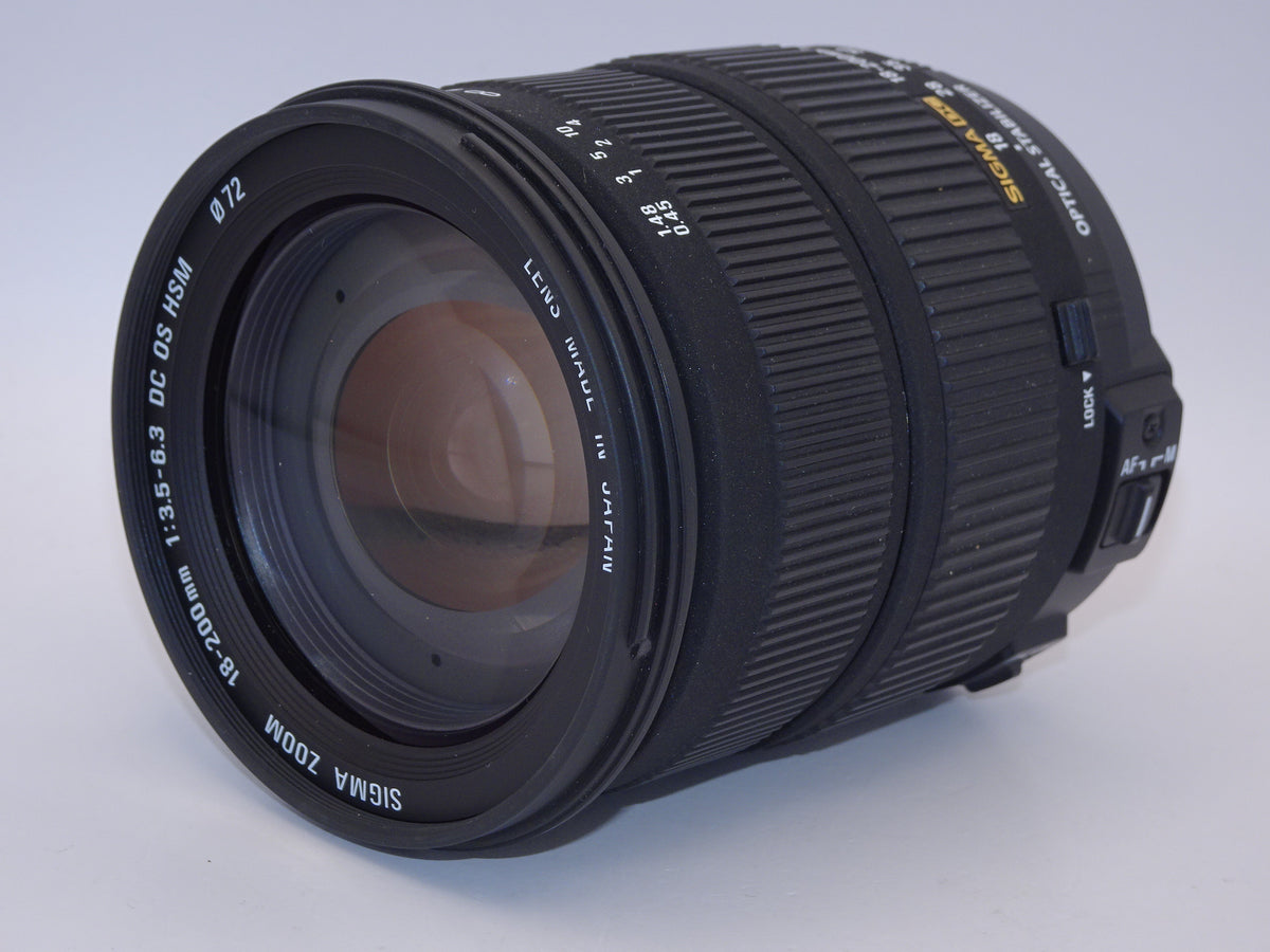 【外観特上級】シグマ 18-200mm F3.5-6.3 DC OS HSM ニコン用