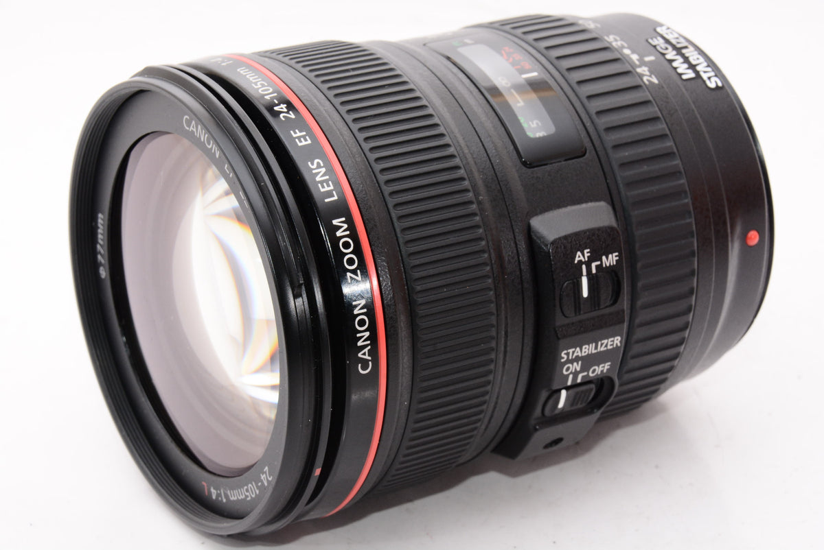 【外観特上級】Canon 標準ズームレンズ EF24-105mm F4L IS USM フルサイズ対応