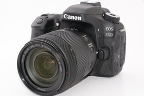 【ほぼ新品】Canon デジタル一眼レフカメラ EOS 80D レンズキット EF-S18-135mm F3.5-5.6 IS USM 付属 EOS80D18135USMLK