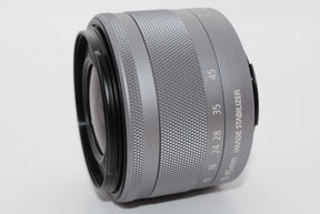 【外観特上級】Canon 標準ズームレンズ EF-M15-45mm F3.5-6.3IS STM(シルバー) ミラーレス一眼対応 EF-M15-45ISSTMSL