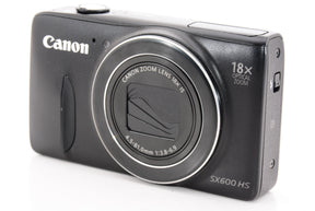 【外観特上級】Canon デジタルカメラ Power Shot SX600 HS ブラック 光学18倍ズーム PSSX600HS(BK)