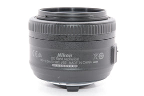 【外観特上級】Nikon 単焦点レンズ AF-S DX NIKKOR 35mm f/1.8G ニコンDXフォーマット専用