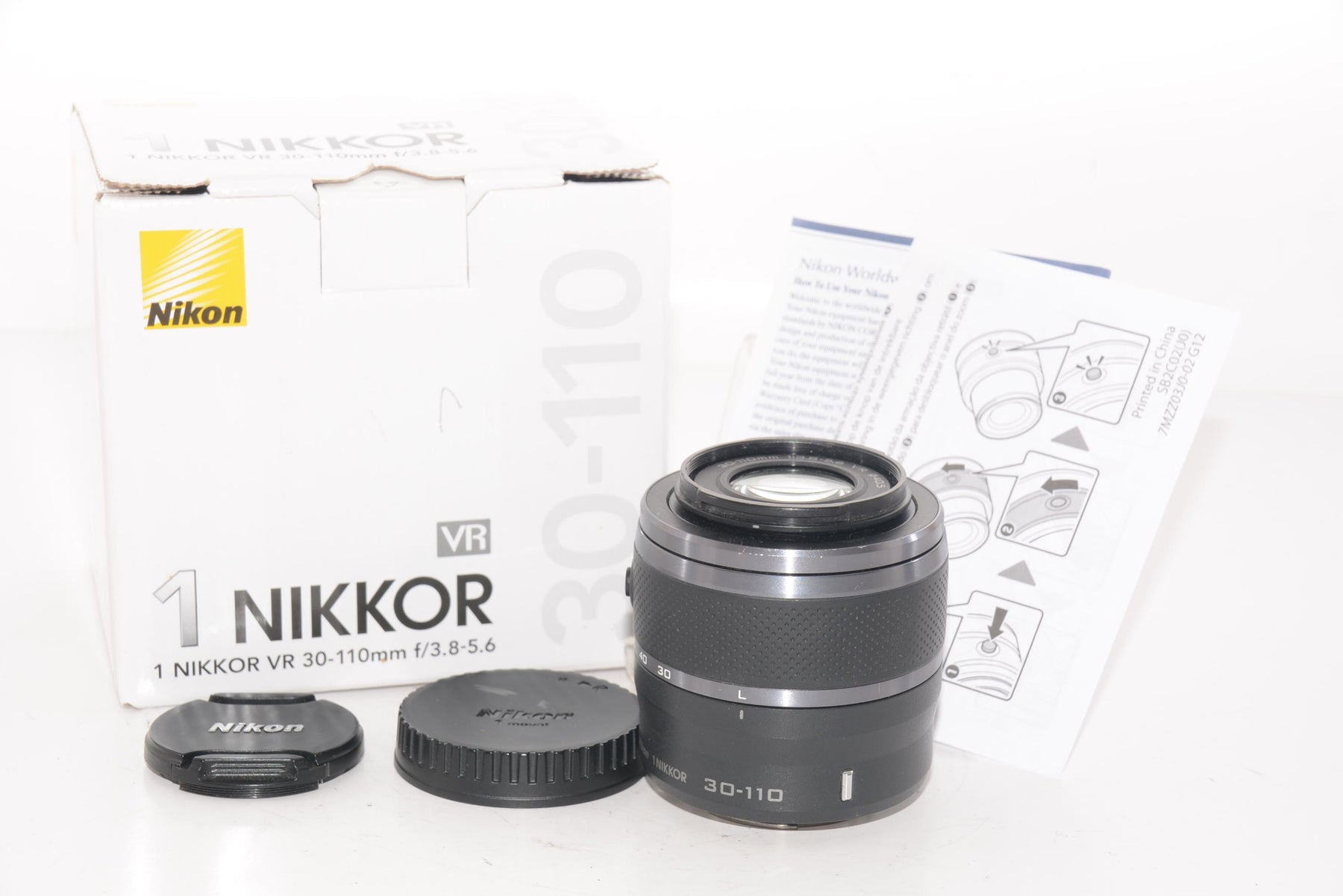 【外観並級】Nikon 望遠ズームレンズ 1 NIKKOR VR 30-110mm f/3.8-5.6 ブラック ニコンCXフォーマット専用