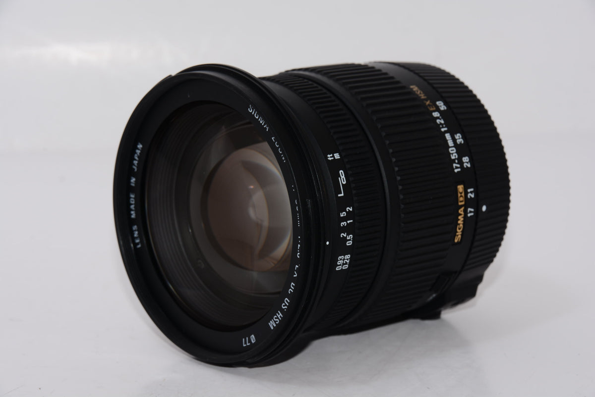 【外観特上級】SIGMA 標準ズームレンズ 17-50mm F2.8 EX DC OS HSM ニコン用 APS-C専用 583552