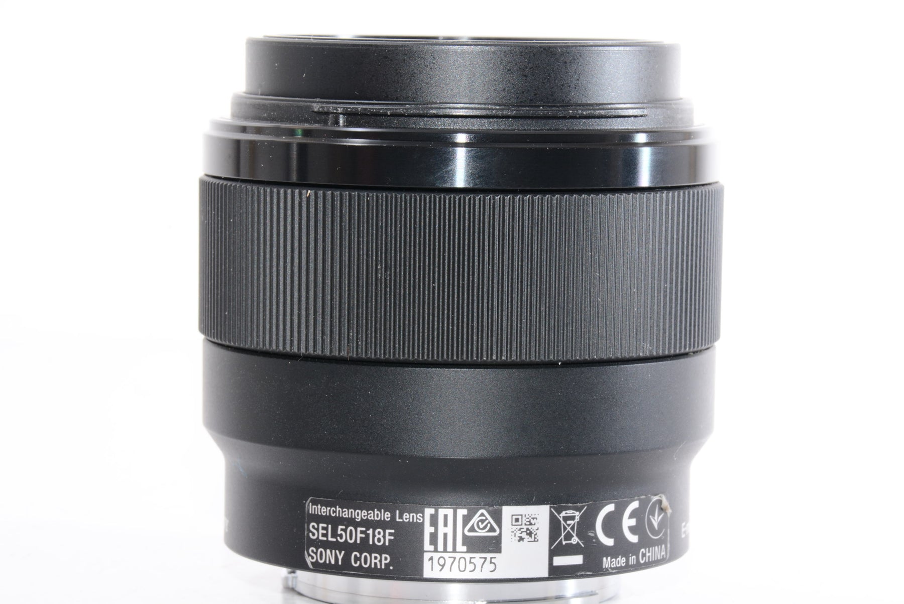 【外観特上級】ソニー デジタル一眼カメラα[Eマウント]用レンズ SEL50F18F (FE 50mm F1.8)