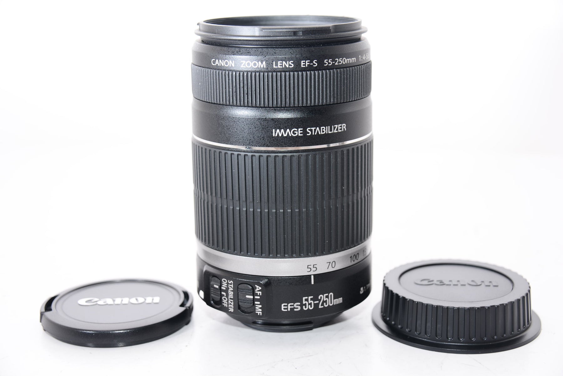 【外観特上級】Canon 望遠レンズ EF-S55-250mm F4-5.6 IS APS-C対応