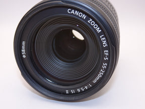 【外観特上級】Canon 望遠ズームレンズ EF-S55-250mm F4-5.6 IS II