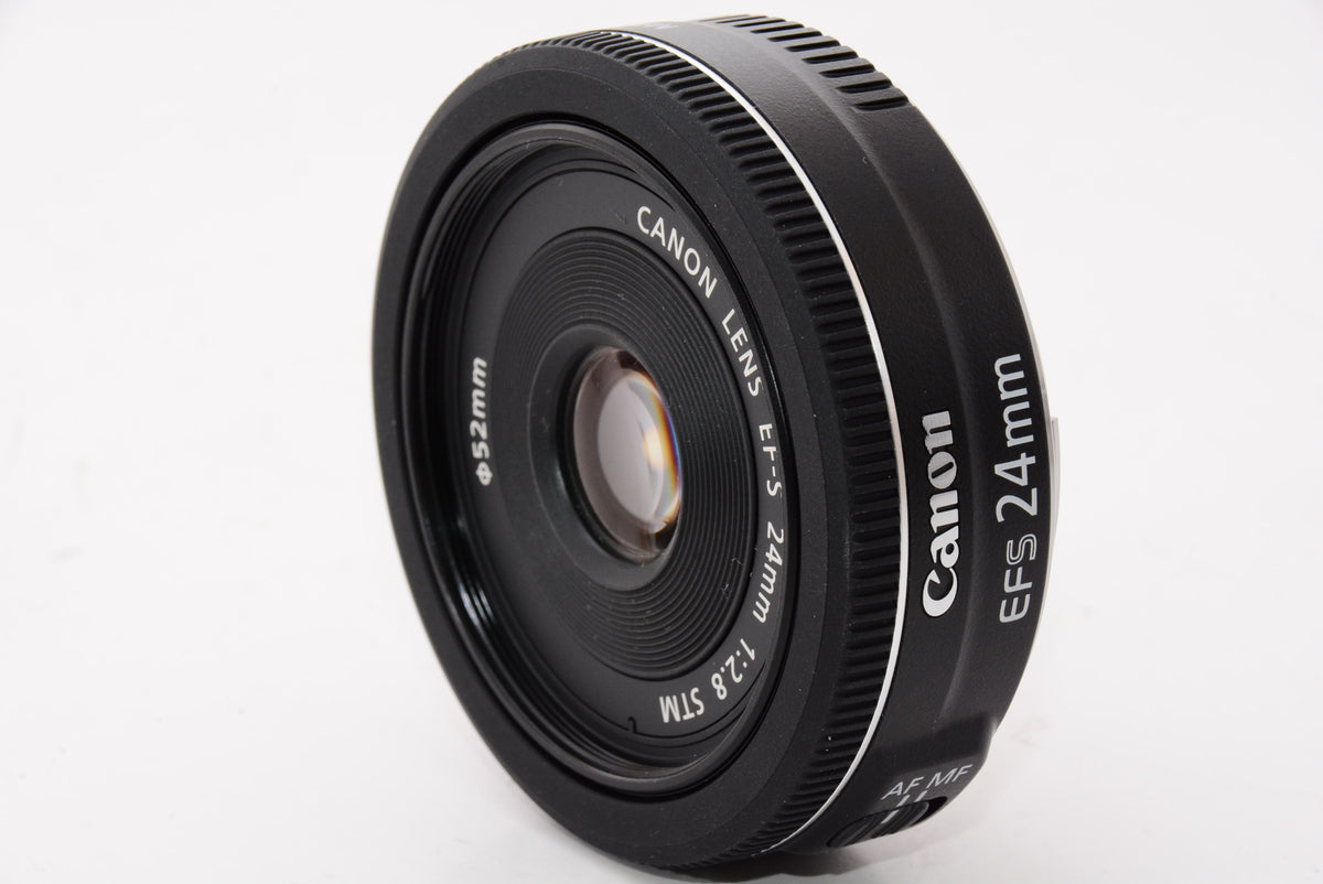 【外観特上級】Canon 単焦点広角レンズ EF-S24mm F2.8 STM APS-C対応 EF-S2428STM