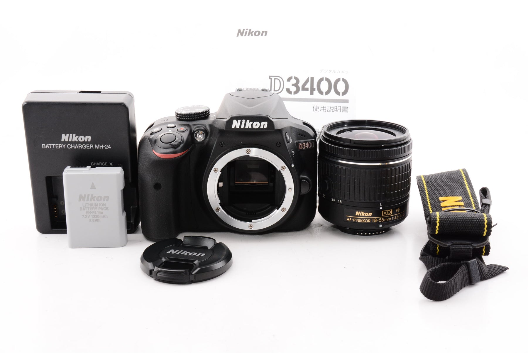 Nikon D3400 AF-P 18-55mm VR レンズキット 送料無料