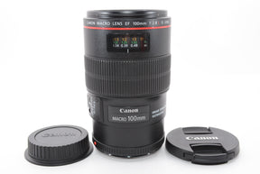 【外観特上級】Canon EF100mm F2.8L マクロ IS USM