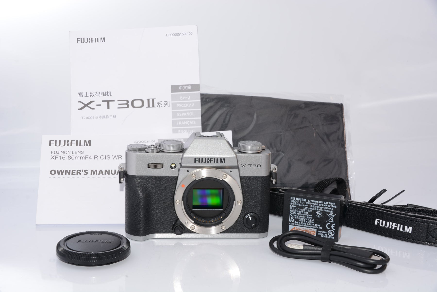 【外観特上級】FUJIFILM ミラーレス一眼カメラ X-T30ボディ シルバー X-T30-S