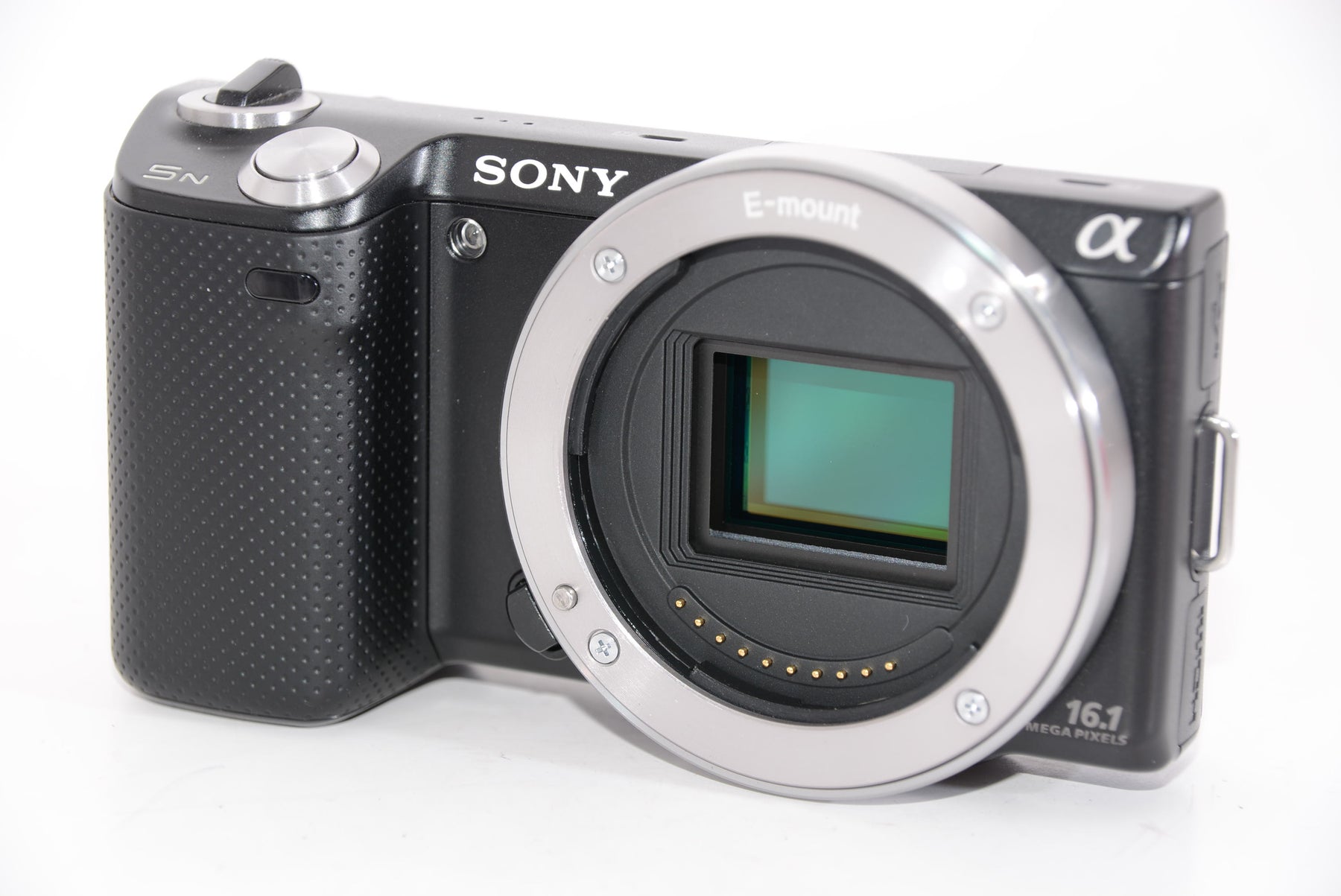 【外観特上級】ソニー SONY ミラーレス一眼 α NEX-5N ダブルレンズキット E 16mm F2.8+E 18-55mm F3.5-5.6 OSS付属 ブラック NEX-5ND/B